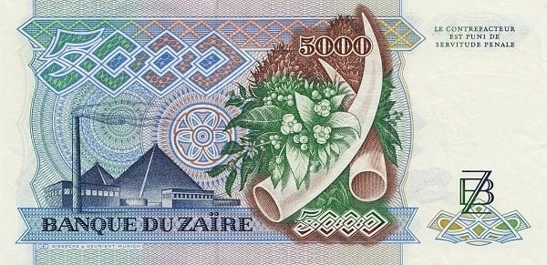 5000 zaïres