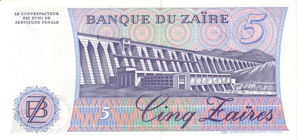 5 zaïres