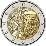 Moneda de 2 euro conmemorativa 2022. Común para todos los países. 35 Aniversario del Programa Erasmus