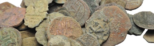 Limpiar monedas antiguas
