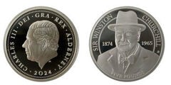 5 pounds (150 aniversario del nacimiento de Winston Churchill)