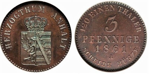 3 pfennig