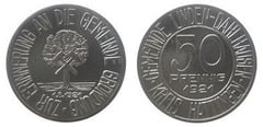 50 pfennig  (Municipio de Linden-Dahlhausen-Provincia prusiana de Westfalia)