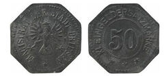 50 pfennig  (Driesen - Brandenburg)