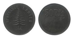 50 pfennig  (Lauter -  Sparkasse)