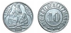 10 pfennig (Ciudad de Fulda -Provincia prusiana de Hesse-Nassau)