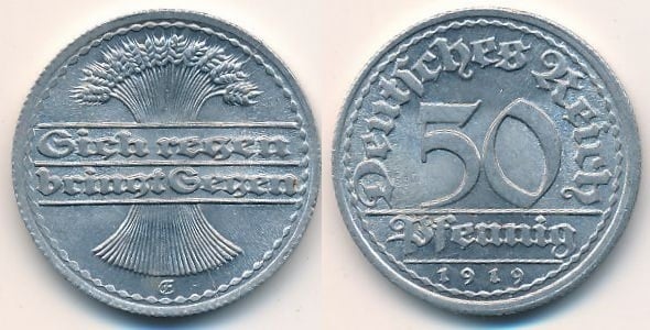 50 pfennig