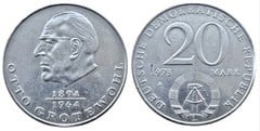 20 mark (Primer Ministro Otto Grotewohl)