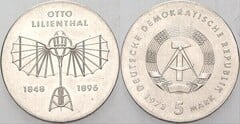 5 mark (125 Aniversario del Nacimiento de Otto Lilienthal)