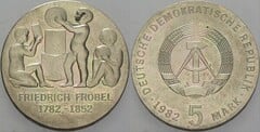 5 mark (Bicentenario del Nacimiento de Friedrich Froebel)