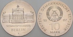 10 mark (750 Aniversario de Berlín - Konzerthaus Berlin)