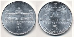 5 mark (100 Aniversario de la Fundación del Imperio Alemán)