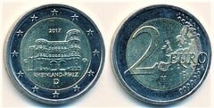 2 euro (Estado Federado de Rheinland-Pfalz)