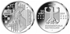 20 euro (100 Aniversario de Bauhaus)
