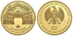 100 euro (Residencia de Wurzburgo - Patrimonio de la UNESCO)
