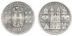 10 euro (1.200 Aniversario de Magdeburgo)