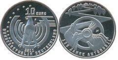 10 euro (125 Aniversario del Automóvil)