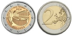 2 euro (150 Aniversario de la Nueva Reforma de 1866)