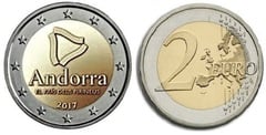 2 euro (Andorra, el País de los Pirineos)