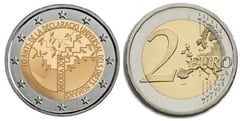 2 euro (70 Aniversario de la Declaración Universal de los Derechos Humanos)