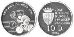 10 diners (XXVI Juegos Olímpicos de Verano, Atlanta 1996-Ciclismo)