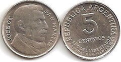 5 centavos (Año del Libertador General San Martín)