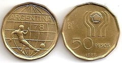50 pesos (Campeonato Mundial de Fútbol-1978)