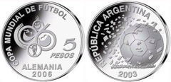 5 pesos (Copa Mundial de la FIFA-Alemania 2006)