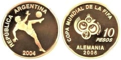 10 pesos (Campeonato Mundial de la FIFA-Alemania 2006)