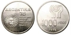 1.000 pesos (Campeonato Mundial de Fútbol-1978)