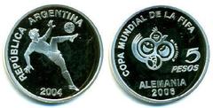 5 pesos (Copa Mundial de la FIFA-Alemania 2006)