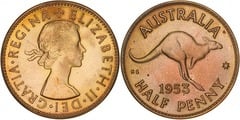 1/2 penny (Elizabeth II)