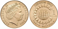 1 dollar (2011 Reunión de Altos Mandatarios del Gobierno de la Commonwealth)