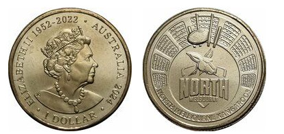 1 dollar (Canguros de North Melbourne)