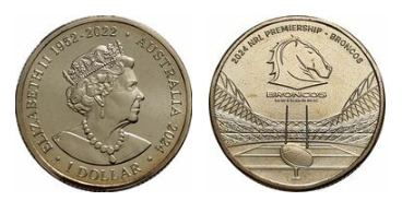 1 dollar (Broncos de Brisbane)