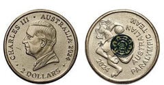2 dollars (Juegos Olímpicos de París - Paralimpiadas)