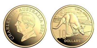 10 dollars  (Canguro - Vida en el desierto)