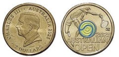 2 dollars (Abierto de Australia de tenis masculino-Fluor)
