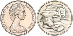 20 cents (Elizabeth II)