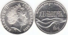 20 cents (100 Aniversario de la Oficina de Impuestos)