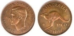 1 penny (George VI)