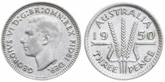 3 pence (George VI)