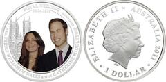 1 dollar (Boda Real de William y Catherine)