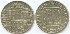 20 schilling (800 Aniversario de la Ceca de Viena)