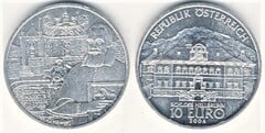 10 euro (Marcus Sitticus-Palacio de Hellbrunn)