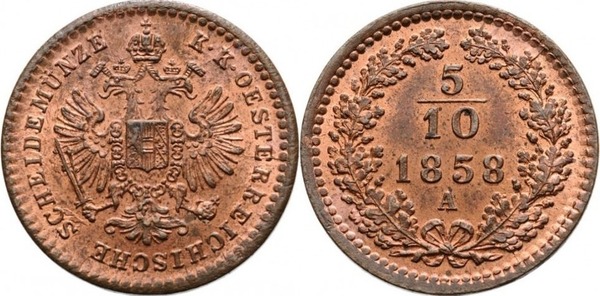 5/10 kreuzer (Franz Joseph I)