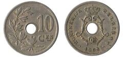 10 centimes (Leopoldo II - België)