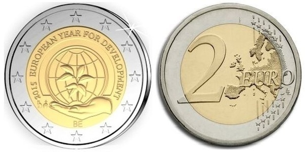 2 euro (Año Europeo del Desarrollo)