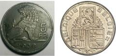 5 francs (Leopoldo III - Belgique-België)