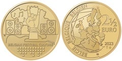 2 1/2 euros (Cultura del Festival Belga)